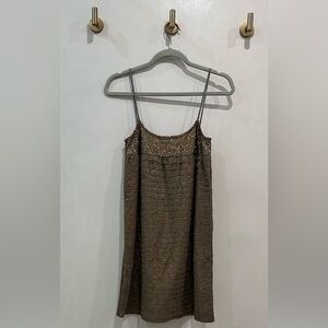 Chan Luu Sequin Mini Dress